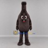 Custom Dark Brown Bottle Mascot Costume Adult Full Body Suit for Product Promotions