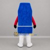 Custom Blue Red and White Car Seat Mascot Costume Adult Full Body Suit for Road Safety Events