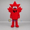 Custom Red Maple Leaf Mascot Costume Adult Full Body Suit for Canada Day Events
