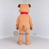 Custom Tan and Red Dog Mascot Costume Adult Full Body Suit for Pet Events Custom Tan and Red Dog Mascot Costume Adult Full Body Suit for Pet Events