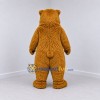 Custom Golden Brown Bear Mascot Costume Adult Full Body Suit for Wildlife Events Custom Golden Brown Bear Mascot Costume Adult Full Body Suit for Wildlife Events