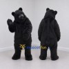 Custom Black Bear Mascot Costume Adult Full Body Suit for Wildlife Events Custom Black Bear Mascot Costume Adult Full Body Suit for Wildlife Events