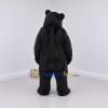 Custom Black Bear Mascot Costume Adult Full Body Suit for Wildlife Events Custom Black Bear Mascot Costume Adult Full Body Suit for Wildlife Events