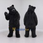 Custom Black Bear Mascot Costume Adult Full Body Suit for Wildlife Events
