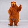 Custom Orange Bear Mascot Costume Adult Full Body Suit for Children's Events Custom Orange Bear Mascot Costume Adult Full Body Suit for Children's Events