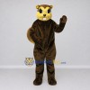 Custom Dark Brown and Tan Beaver Mascot Costume Adult Full Body Suit for Nature Events