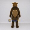 Custom Dark Brown and Tan Beaver Mascot Costume Adult Full Body Suit for Nature Events
