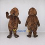 Custom Brown Otter Mascot Costume Adult Full Body Suit for Aquatic Events