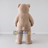 Custom Beige and White Teddy Bear Mascot Costume Adult Full Body Suit for Children's Events Custom Beige and White Teddy Bear Mascot Costume Adult Full Body Suit for Children's Events