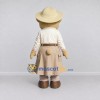 Custom Beige and Cream Explorer Bear Mascot Costume Adult Full Body Suit for Nature Events Custom Beige and Cream Explorer Bear Mascot Costume Adult Full Body Suit for Nature Events