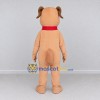 Custom Tan and Red Dog Mascot Costume Adult Full Body Suit for Pet Events Custom Tan and Red Dog Mascot Costume Adult Full Body Suit for Pet Events