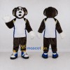 Custom Brown and White Monkey Mascot Costume Adult Full Body Suit for Sports Events Custom Brown and White Monkey Mascot Costume Adult Full Body Suit for Sports Events
