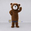Custom Brown and White Teddy Bear Mascot Costume Adult Full Body Suit for Children's Events Custom Brown and White Teddy Bear Mascot Costume Adult Full Body Suit for Children's Events