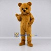 Custom Golden Brown Teddy Bear Mascot Costume Adult Full Body Suit for Children's Events Custom Golden Brown Teddy Bear Mascot Costume Adult Full Body Suit for Children's Events
