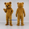 Custom Golden Brown Teddy Bear Mascot Costume Adult Full Body Suit for Children's Events Custom Golden Brown Teddy Bear Mascot Costume Adult Full Body Suit for Children's Events