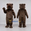 Custom Dark Brown Bear Mascot Costume Adult Full Body Suit for Wildlife Events