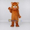 Custom Orange Brown Bear Mascot Costume Adult Full Body Suit for Children's Events Custom Orange Brown Bear Mascot Costume Adult Full Body Suit for Children's Events