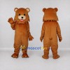 Custom Orange Brown Bear Mascot Costume Adult Full Body Suit for Children's Events Custom Orange Brown Bear Mascot Costume Adult Full Body Suit for Children's Events
