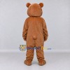 Custom Brown and Tan Teddy Bear Mascot Costume Adult Full Body Suit for Children's Events Custom Brown and Tan Teddy Bear Mascot Costume Adult Full Body Suit for Children's Events