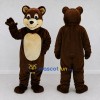 Custom Dark Brown and Cream Teddy Bear Mascot Costume Adult Full Body Suit for Children's Events Custom Dark Brown and Cream Teddy Bear Mascot Costume Adult Full Body Suit for Children's Events