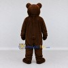 Custom Dark Brown and Cream Teddy Bear Mascot Costume Adult Full Body Suit for Children's Events Custom Dark Brown and Cream Teddy Bear Mascot Costume Adult Full Body Suit for Children's Events