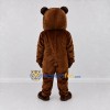 Custom Brown Bear Mascot Costume Adult Full Body Suit for Children's Events Custom Brown Bear Mascot Costume Adult Full Body Suit for Children's Events