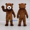Custom Brown and White Bear Mascot Costume Adult Full Body Suit for Wildlife Events Custom Brown and White Bear Mascot Costume Adult Full Body Suit for Wildlife Events