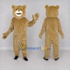 Custom Tan and Cream Teddy Bear Mascot Costume Adult Full Body Suit for Children's Events Custom Tan and Cream Teddy Bear Mascot Costume Adult Full Body Suit for Children's Events