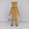 Custom Tan and Cream Teddy Bear Mascot Costume Adult Full Body Suit for Children's Events Custom Tan and Cream Teddy Bear Mascot Costume Adult Full Body Suit for Children's Events