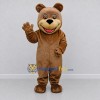 Custom Brown and Tan Teddy Bear Mascot Costume Adult Full Body Suit for Children's Events Custom Brown and Tan Teddy Bear Mascot Costume Adult Full Body Suit for Children's Events