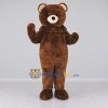 Custom Brown and Cream Teddy Bear Mascot Costume Adult Full Body Suit for Children's Events Custom Brown and Cream Teddy Bear Mascot Costume Adult Full Body Suit for Children's Events