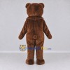 Custom Brown and Cream Teddy Bear Mascot Costume Adult Full Body Suit for Children's Events Custom Brown and Cream Teddy Bear Mascot Costume Adult Full Body Suit for Children's Events