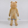 Custom Tan and White Bulldog Mascot Costume Adult Full Body Suit for Sports Events Custom Tan and White Bulldog Mascot Costume Adult Full Body Suit for Sports Events