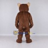 Custom Brown and Tan Wildcat Mascot Costume Adult Full Body Suit for Sports Events Custom Brown and Tan Wildcat Mascot Costume Adult Full Body Suit for Sports Events