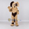 Custom Cream and Brown Dog Mascot Costume Adult Full Body Suit for Pet Events Custom Cream and Brown Dog Mascot Costume Adult Full Body Suit for Pet Events