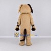 Custom Cream and Brown Dog Mascot Costume Adult Full Body Suit for Pet Events Custom Cream and Brown Dog Mascot Costume Adult Full Body Suit for Pet Events