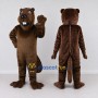 Custom Brown Beaver Mascot Costume Adult Full Body Suit for Nature Events