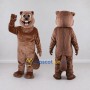 Custom Light Brown Beaver Mascot Costume Adult Full Body Suit for Nature Events