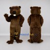 Custom Dark Brown Beaver Mascot Costume Adult Full Body Suit for Wildlife Events Custom Dark Brown Beaver Mascot Costume Adult Full Body Suit for Wildlife Events
