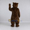 Custom Dark Brown Bear Mascot Costume Adult Full Body Suit for Wildlife Events