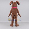 Custom Brown and Red Dog Mascot Costume Adult Full Body Suit for Pet Events Custom Brown and Red Dog Mascot Costume Adult Full Body Suit for Pet Events