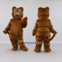 Custom Orange and Brown Tabby Cat Mascot Costume Adult Full Body Suit for Children's Events
