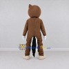 Custom Brown and Tan Woodland Animal Mascot Costume Adult Full Body Suit for Children's Events Custom Brown and Tan Woodland Animal Mascot Costume Adult Full Body Suit for Children's Events