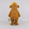 Custom Golden Brown Mammoth Mascot Costume Adult Full Body Suit for Prehistoric Events Custom Golden Brown Mammoth Mascot Costume Adult Full Body Suit for Prehistoric Events