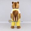 Custom Brown and Yellow Chipmunk Mascot Costume Adult Full Body Suit for Children's Events Custom Brown and Yellow Chipmunk Mascot Costume Adult Full Body Suit for Children's Events