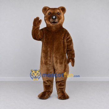 Custom Brown Bear Mascot Costume Adult Full Body Suit for Wildlife Events Custom Brown Bear Mascot Costume Adult Full Body Suit for Wildlife Events