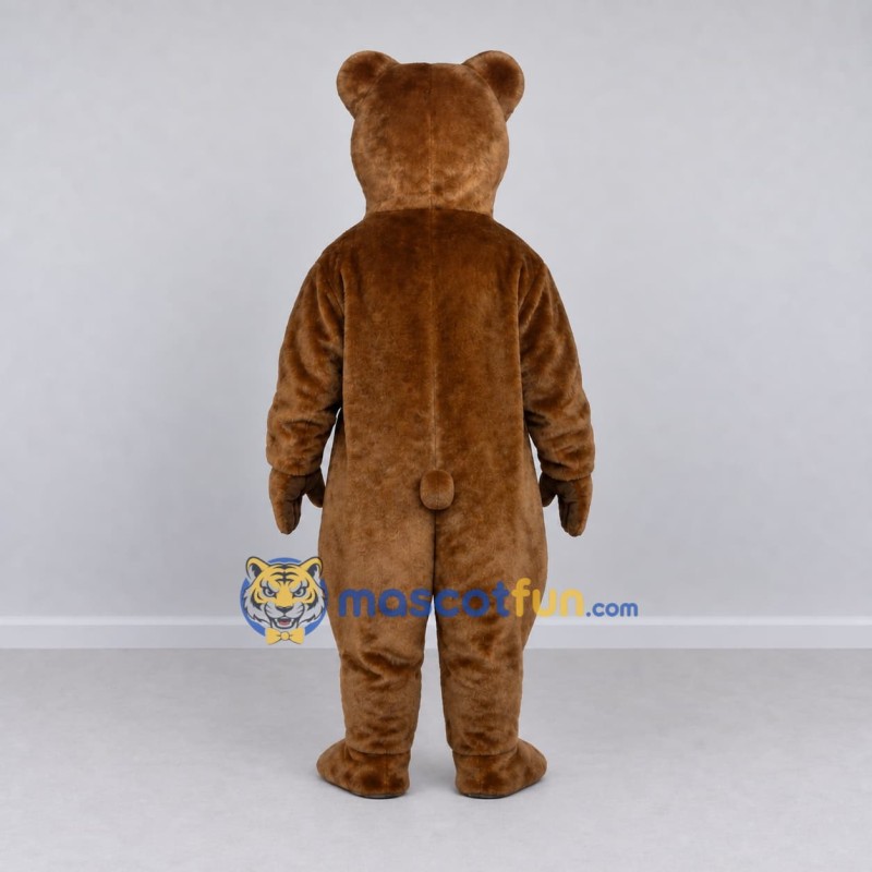 Custom Brown Bear Mascot Costume Adult Full Body Suit for Wildlife Events Custom Brown Bear Mascot Costume Adult Full Body Suit for Wildlife Events