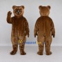 Custom Brown Bear Mascot Costume Adult Full Body Suit for Wildlife Events