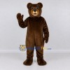 Custom Dark Brown Bear Mascot Costume Adult Full Body Suit for School Events Custom Dark Brown Bear Mascot Costume Adult Full Body Suit for School Events