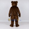 Custom Dark Brown Bear Mascot Costume Adult Full Body Suit for School Events Custom Dark Brown Bear Mascot Costume Adult Full Body Suit for School Events